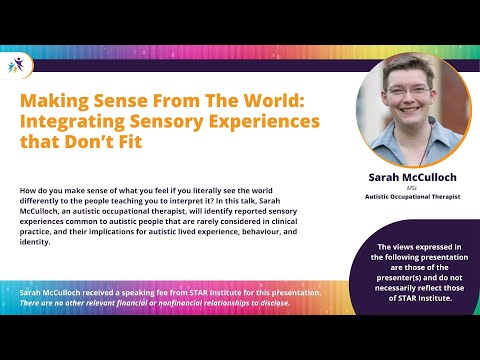 2023 Sensory Health and Autism | SNEAK PEEK -  Sarah McCulloch