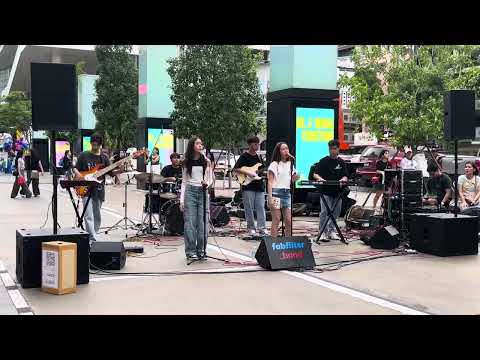 20240817 ดาวหางฮัลเลย์ - Fellow Fellow (Performed by Fabfilter_Band) @Siam Square Walking Street