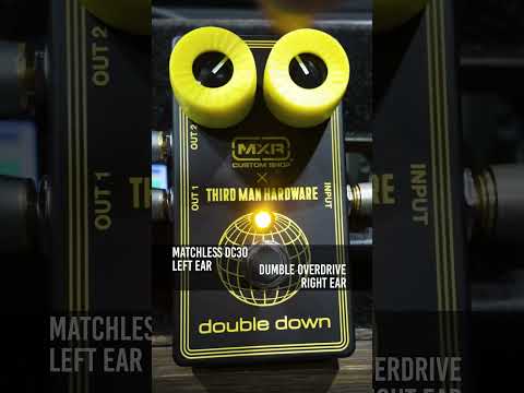 MXR Third Man Hardware Double Down Twin boost pedal with Baritone