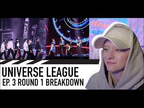 DANCER CHOREOGRAPHER REACTS - [UNIVERSE LEAGUE] EP. 3 ROUND 1 FULL CAM ANALYSES