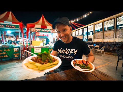 THIS is REAL ISAN Food / UBON RATCHATHANI / Thailand Night Market Tour