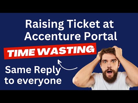 🔴 Accenture Result: Waste of time to raise a ticket for interview result  #accenture