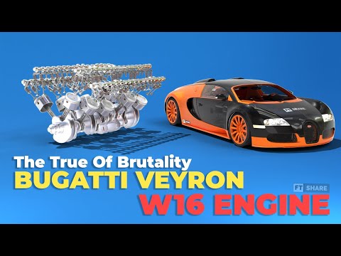 REGULAR ENGINE ON STEROIDS = HYPER CAR ??? | All You Need To Know About W16 Engine