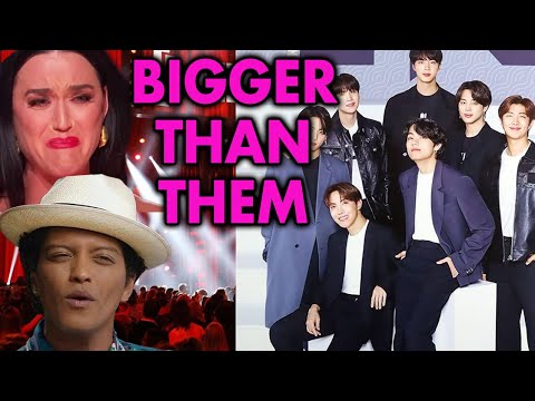 BTS is BIGGER Than Bruno Mars & Katy Perry Combined