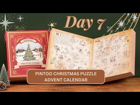 DAY 7 - Pintoo Christmas Puzzle Advent Calendar #adventcalendar2023 #puzzle #jigsawpuzzle