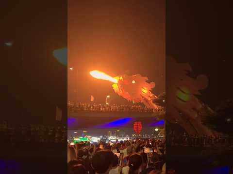 Dragon Bridge is on Fire - Vietnam Da Nang 🇻🇳