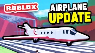 AIRPLANE UPDATE in Roblox YouTube Life