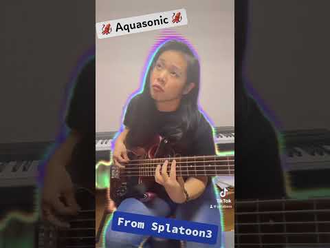 Splatoon3🦑🎮VGM - Aquasonic🎸 #shorts #splatoon3 #vgm #スプラトゥーン3 #弾いてみた