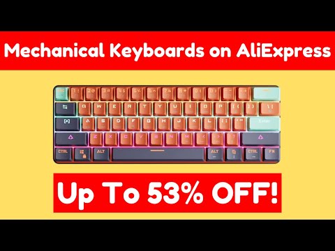 Top 5 Mechanical Keyboards on AliExpress - Up to 53% OFF!