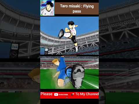 captain tsubasa dream team - Taro misaki Flying pass