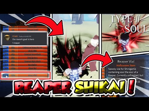 Type Soul *NEW* How To Get Reaper Shikai Fast + Full Guide! (CODES)