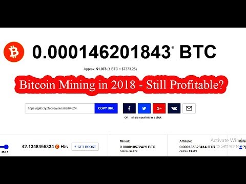 Bitcoin Mining in 2018 - Still Profitable?