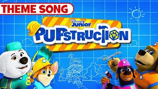 Theme Song 🎶 | Pupstruction | NEW Show | @disneyjr