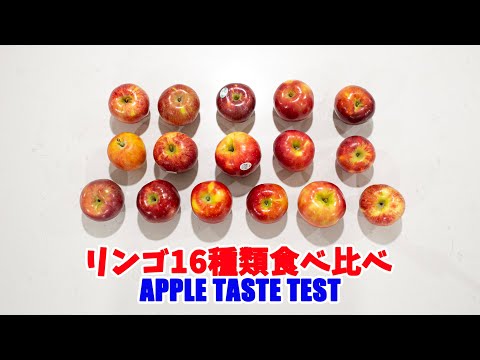 アメリカの赤いリンゴ食べ比べ！ Apple Taste Test