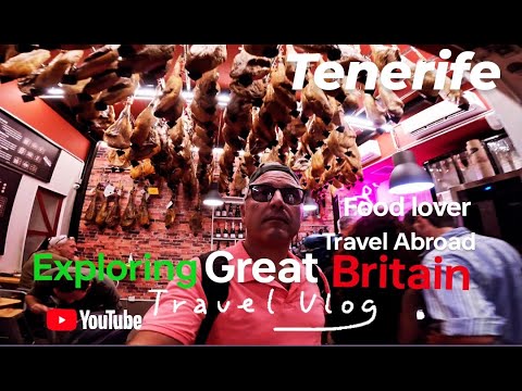 Food Market Santa Cruz de Tenerife Walking Tour 4K   Tourist Information - Travel Vlog