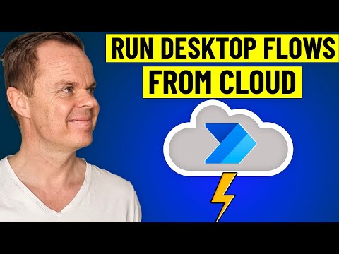 Run Desktop Flows From Power Automate Cloud