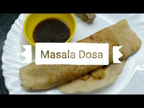 Crispy masala dosa Easy recipe