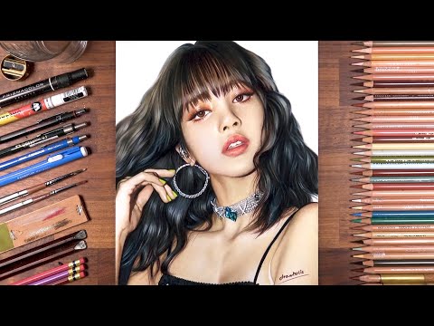 Drawing BLACKPINK: Lisa ลิซ่า | drawholic