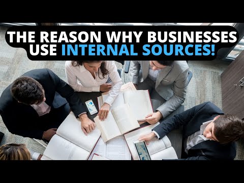 How do Businesses use Internal Sources for Secondary Market Research?