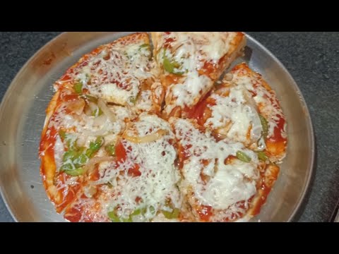 సులువుగా మరియు రుచిగా కరకరలాడే వెజ్ Drinks😋simple and tasty crispy veg pizza|how to make veg pizza|