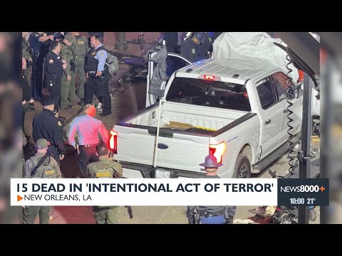 15 dead in 'intentional act of terror'