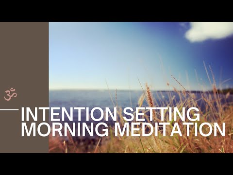 4 Minute Intention Setting Morning Meditation | Rise & Shine 🌻