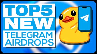 Top 5 New Telegram Airdrops to Join