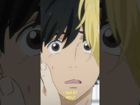 Ash Lynx x Eiji but closeup