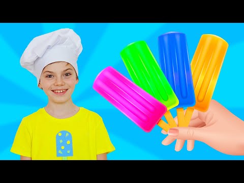 Ice Cream Song and ABC Song + More  Nursery Rhymes and Kids Songs | Nick and Poli