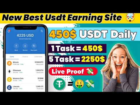 2023 New free online income website | Online income for students | unlimited 200USDT Earning website