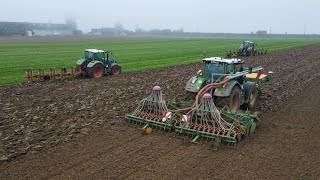 3 FENDT AU SEMIS DE BLE 2024 EN BEAUCE 🌱🌾 // 3 FENDT & AMAZONE & DURO FRANCE //