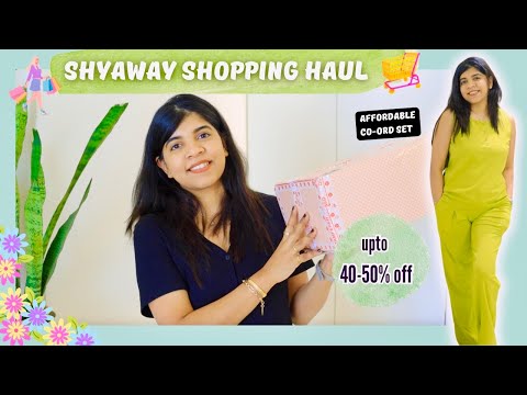 SHYAWAY Haul ! Affordable Loungewear co-ord set !