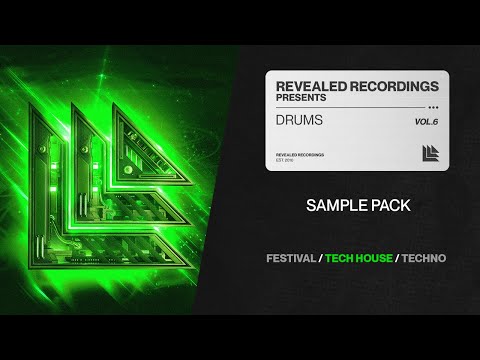 Drums Vol. 6 (Sample Pack) Big Room, Techno,  Bass House, Tech House, Hardstyle | Revealed