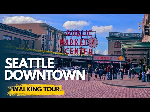 4K The Charm of Seattle Downtown: November Stroll Through the City #seattle #walkingtour