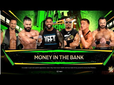 WWE 2K24 6 MAN Money in the Bank (2024) #wwe #2024 #sports