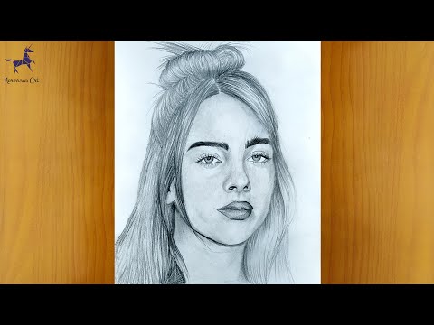 Billie Eilish Drawing || Pencil Sketch