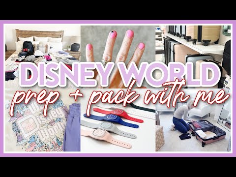 DISNEY WORLD 2024 PREP + PACK WITH ME! | SPRING FAMILY OF 6 TRIP