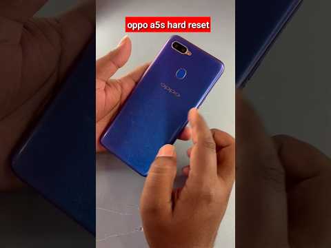 oppo a5s hard reset 2024 || oppo mobile ka lock kaise tode #shorts