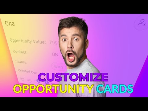 Customize Opportunity Cards #crm #salespipelinemanagement #crmforcoaches #crmforrealestate