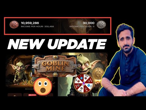 New Update Goblin Mine Game | Goblin Mine Airdrop | New Airdrop Bot | Play & Earn TON