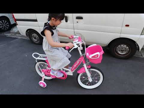 Her first Bicycle!