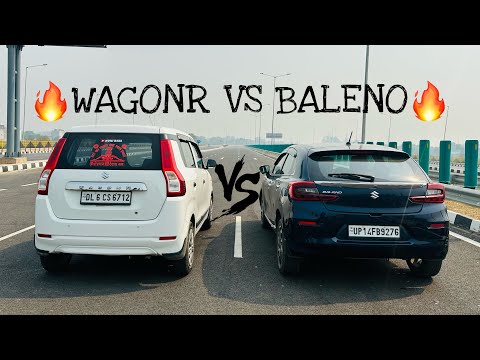 DRAG RACE: BALENO VS WAGON-R💯 Hatchback Battle🏆