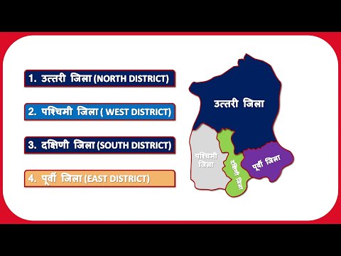 Sikkim Districts Name (सिक्किम के सभी जिले) || Sikkim Map