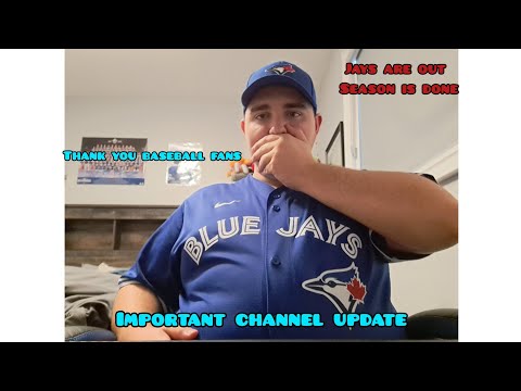 IMPORTANT!!! CHANNEL UPDATE FOR BASEBALL ON THE CHANNEL MUST WATCH BLUE JAYS NEWS