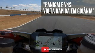 Panigale V4S : Volta rápida em Goiânia