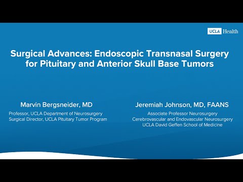 Surgical Advances: Endoscopic Transnasal Surgery for Pituitary and Anterior Skull Base Tumors