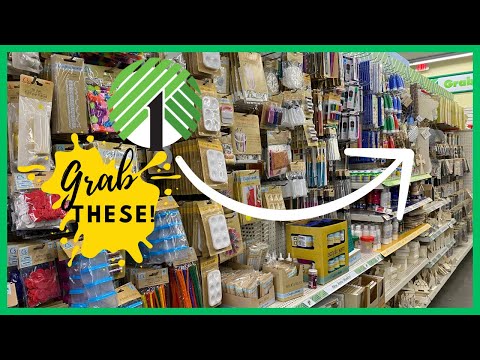 DOLLAR TREE Must Haves: CRAFTING ESSENTIALS On A Budget