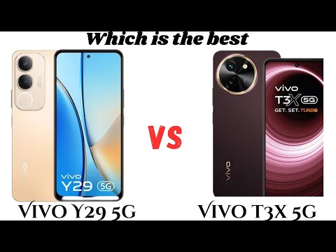 Vivo Y29 5g vs Vivo t3x 5g || best comperison|| price || camera