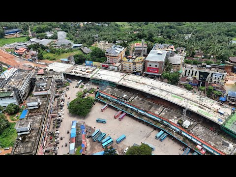 NH66 KASARAGOD /കാസറഗോഡ് മേൽപ്പാലം പണി നല്ല വേഗത്തിൽ