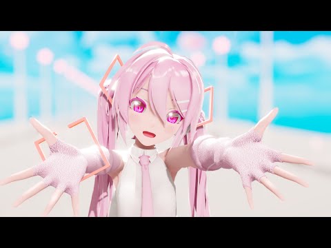 【MMD】桜ミクで愛言葉Ⅲ  /  Sour式初音ミク【4K】